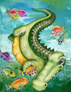 Garreth the Gator  SwimmingCroc1 Book review